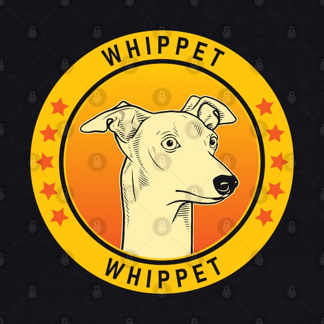 Whippet Dog Portrait by millersye